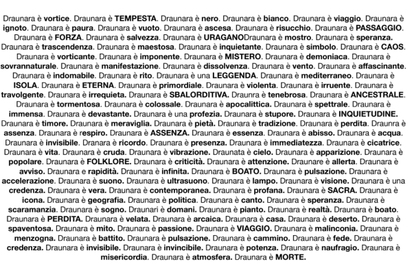 artwork su _Draunara_ – michael incarbone